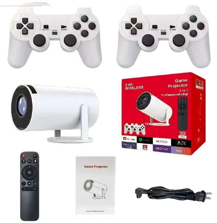 Proyector con juegos HY-300 Plus LED