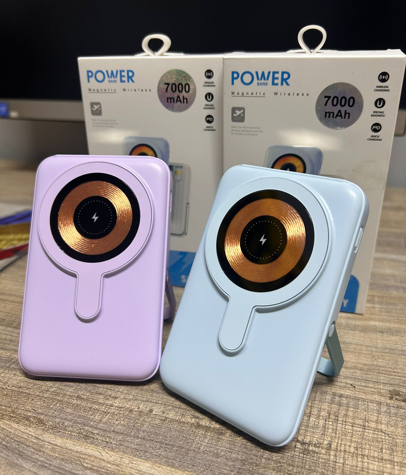 Power Bank Inalámbrico Magnético
